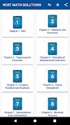 NCERT Math Solution Class 11th (offline) poster