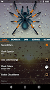 Spider Analog Clock скриншот 5