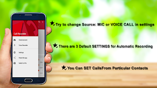 1 Schermata Call Recorder : Automatic