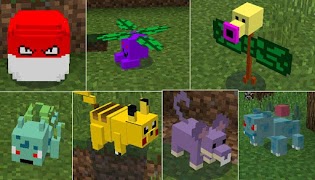 Pixelmon Pack for MCPE تصوير الشاشة 4