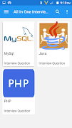All In One Interview Question Answer スクリーンショット 3