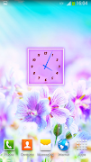 برنامه‌نما Transparent Clock Widget عکس از صفحه