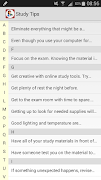 Study Tips ポスター