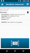 ScanDemo (Requires Zebra Technologies Device) ảnh chụp màn hình 3