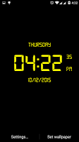 LED Digital Clock Live WP screenshot 3
