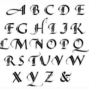 Caligrafía de letras captura de pantalla 4