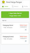 Panel Harga Pangan screenshot 1