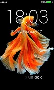 Fish Lock Screen اسکرین شاٹ 1