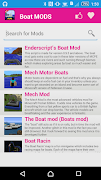 Boat Mod For MCPE! スクリーンショット 5