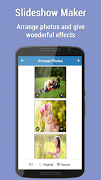 برنامه‌نما Slideshow Maker عکس از صفحه