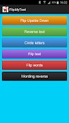 برنامه‌نما FlipMyText عکس از صفحه