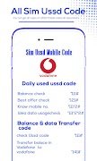 All SIM Network USSD Code تصوير الشاشة 3