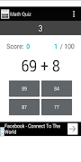 Maths Quiz - fun game 포스터