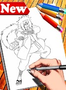 How to Draw Naruto Characters 스크린샷 1