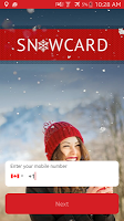 Snowcard الملصق