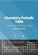 برنامه‌نما Chemistry Periodic Table عکس از صفحه