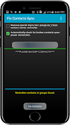Contacts Sync - Fixed Problems screenshot 2