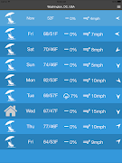 Beach Weather captura de pantalla 3