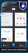 Brazil Unblock Proxy Browser - VPN Private Browser poster
