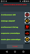 Symboles Tableau de Bord screenshot 2