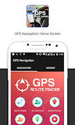 planificador de rutas gps navegación captura de pantalla 1