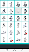 Super Robot Memory Game syot layar 5