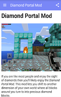 Diamond Portal For MCPE+ syot layar 2