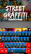 Street Graffiti Keyboard Theme اسکرین شاٹ 1