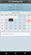 ESS Mobile Timesheet Ekran Görüntüsü 2