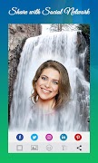 Waterfall Photo Frames- Natural frames скриншот 4