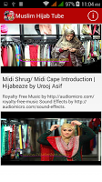 2 Schermata Hijab Muslim Tube