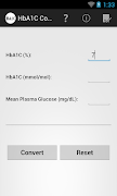 HbA1C Converter स्क्रीनशॉट 1