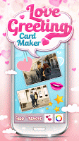 Love Greeting Card Maker captura de pantalla 1