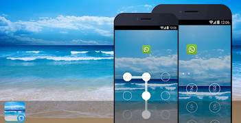 AppLock Theme - Ocean Theme poster