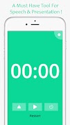 A Speech & Presentation Timer Plakat