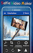 Selfie Video Maker captura de pantalla 6
