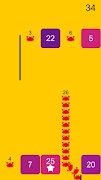 برنامه‌نما Snake vs Numbers Block Wall - quick slither arrow عکس از صفحه