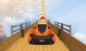 Mega Ramp Car Transform Vertical Ramp Car Games syot layar 4