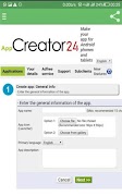 Mobile App Creator capture d'écran 1