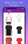 T ideias Shirt Design imagem de tela 1