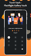Torch Vault - Flashlight Gallery Vault ภาพหน้าจอ 1