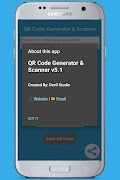 برنامهنما QR Code Generator & Scanner عکس از صفحه