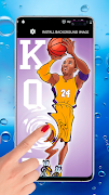 Kobe Bryant Star Basketball Sport Live Wallpaper poster