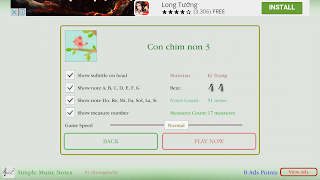 4 Schermata Simple Music Notes