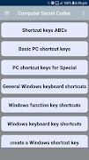 Secret Codes For Computer Poster