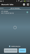 BluetoothTalkie screenshot 1