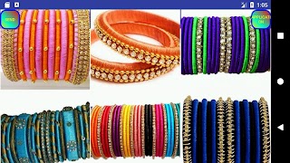 Silk thread bangles imagem de tela 2