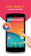 برنامه‌نما Screen Recorder with Audio and Screenshot Button عکس از صفحه