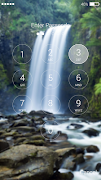 Waterfall lock screen screenshot 6