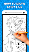 How to Draw Fairy Tail - Easy تصوير الشاشة 4